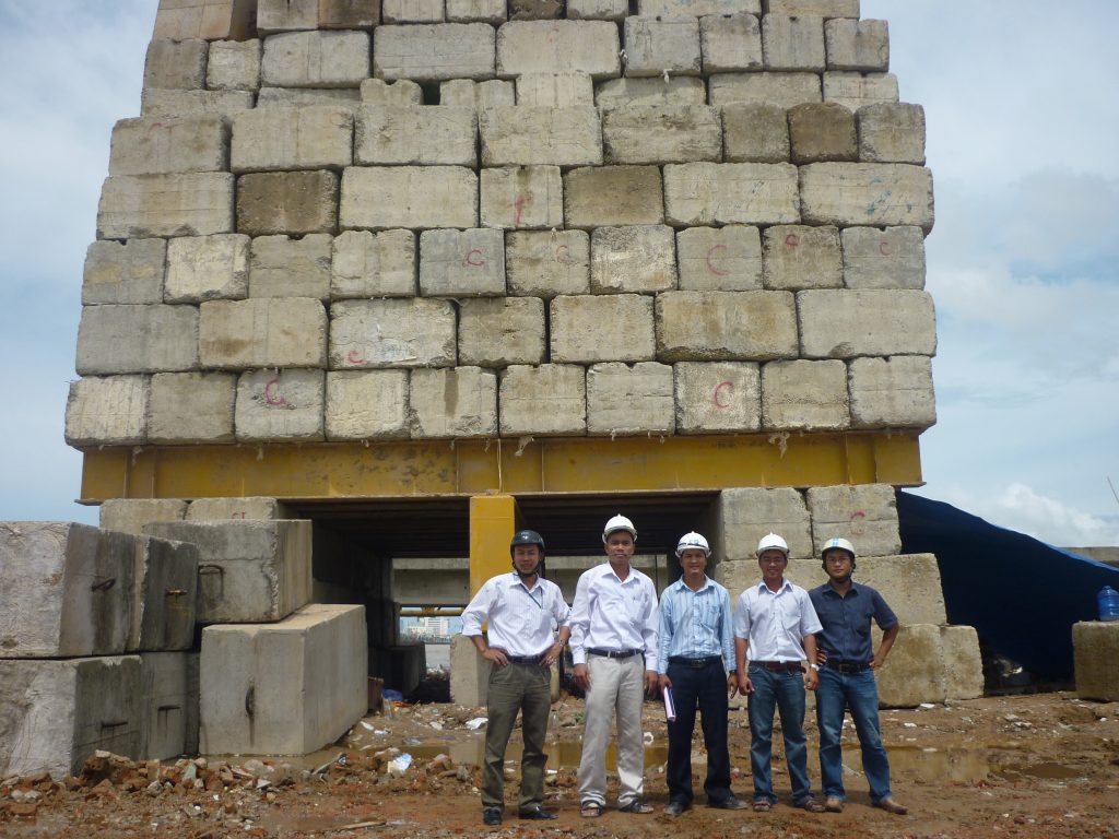Đánh giá chất lượng móng cọc là một trong những thế mạnh của LAS-XD123 tại khu vực Miền Trung